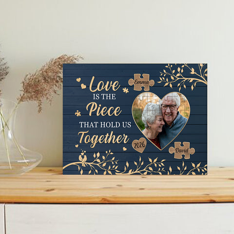 Anniversary Canvas, Couple Photo Print With Names, Heart Wall Art, Wooden Style Decor, Personalized Canvas Wall Art, Gifts For Him Her Honey, Poster Prints Decor, Gifts For Valentie