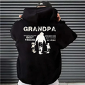 Grandpa Back Print T Shirt, Granddaughters B*St Friend Grandsons B*St Partner In Crime Shirt, Grandfather Gift, Fathers Day Gift For Men, Unisex Crewneck Pullover Tee, Classic Streetwear