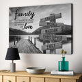 Personalized Canvas Wall Art For Mom Dad Grandma From Kids Grandkids A Little Of Crazy Loud And Lot Love Wooden Signs Custom Multi Name Poster Prints Home Decor Family Gifts For Birthday