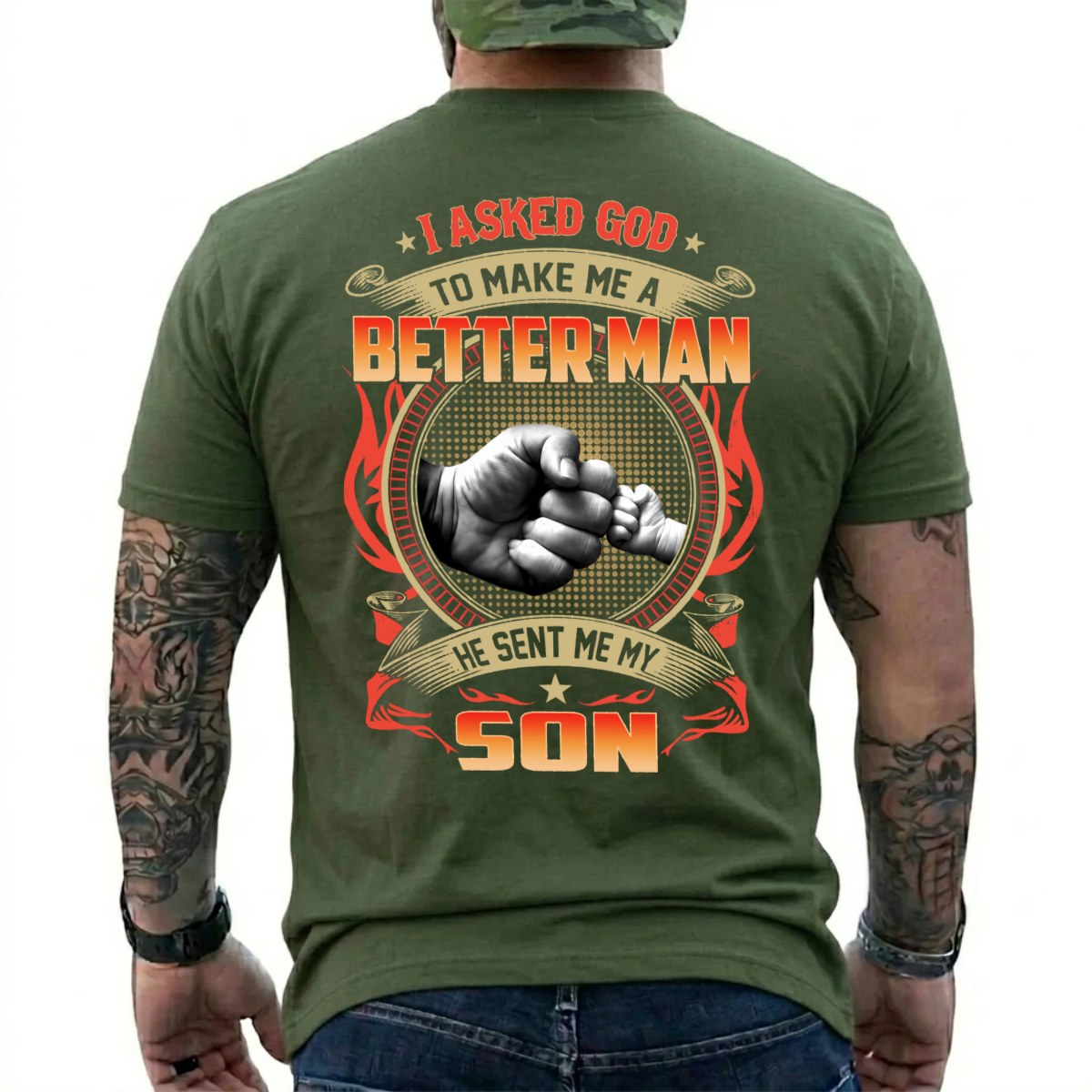 T-Shirt-Military-Green-838643
