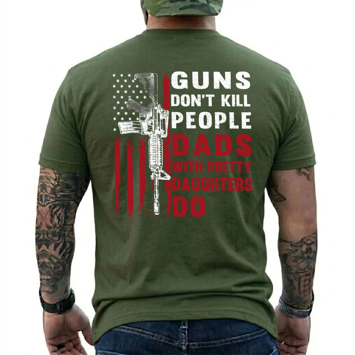 T-Shirt-Military-Green-923916