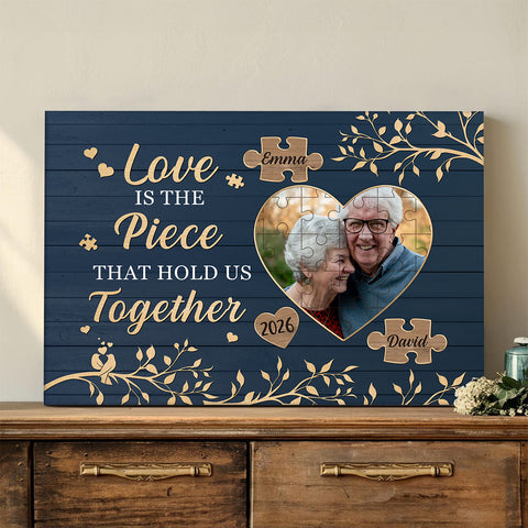 Anniversary Canvas, Couple Photo Print With Names, Heart Wall Art, Wooden Style Decor, Personalized Canvas Wall Art, Gifts For Him Her Honey, Poster Prints Decor, Gifts For Valentie