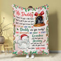 New Dad Gifts, Baby Ultrasound In Bell And Elephant Daddy Are You Ready Our Adventures Blanket, Gifts For New Daddy, Fleece Sherpa, New Dad Blanket, Gifts For Xmas