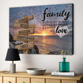 Personalized Canvas Wall Art For Mom Dad Grandma From Kids Grandkids Wooden Signs A Little Crazy Loud Custom Multi Name Poster Prints Home Decor Fun Family Gifts For Mom Dad On Birthday