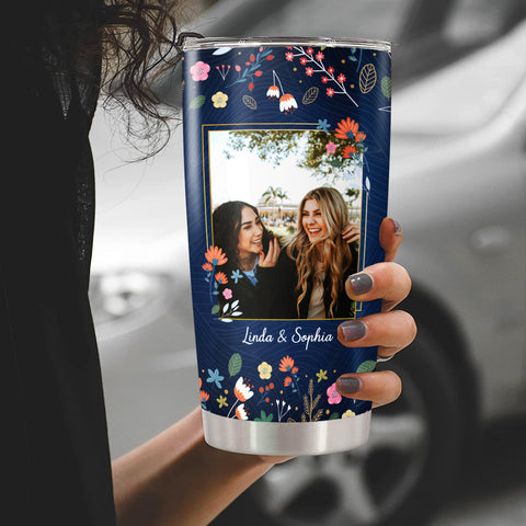 Gifts For Bestfriend, You're The She To My Nanigans, Personalized Sister Tumbler, Gifts For Soulmate Bff, Bff 20oz Tumbler